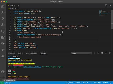 Resource Consumption in VSCode's Terminal